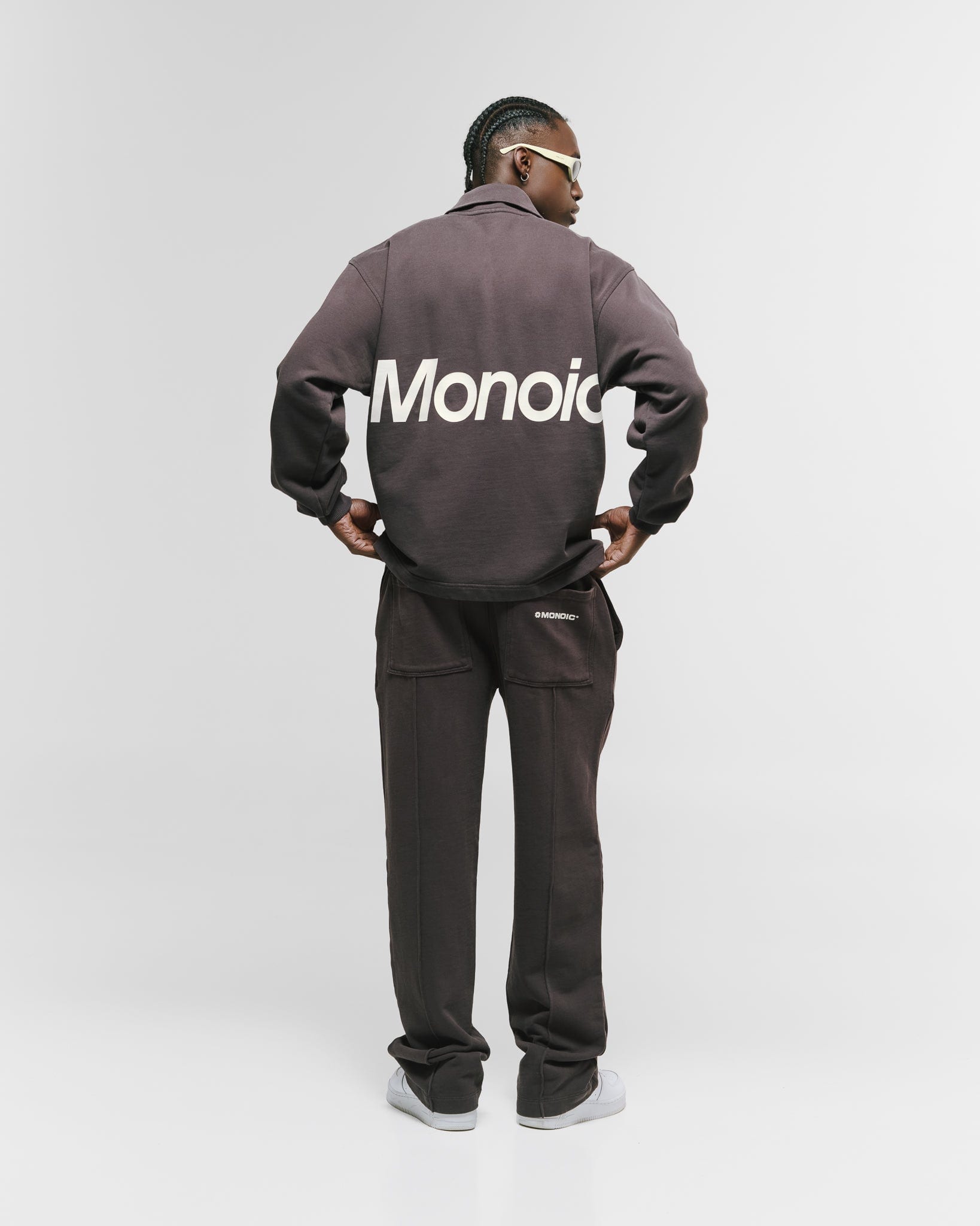 Quarter Zip V4 - Café Chocolate - imagen 2