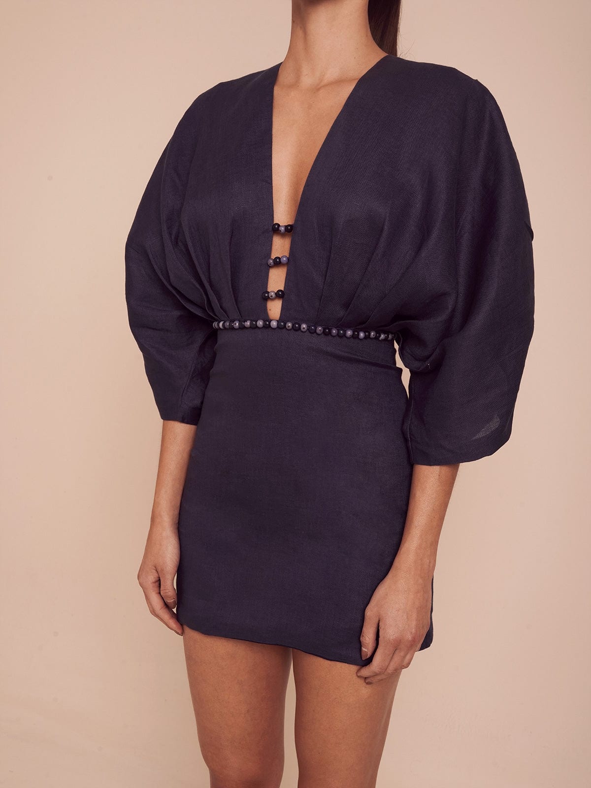 ABELLA DRESS NAVY - imagen 4