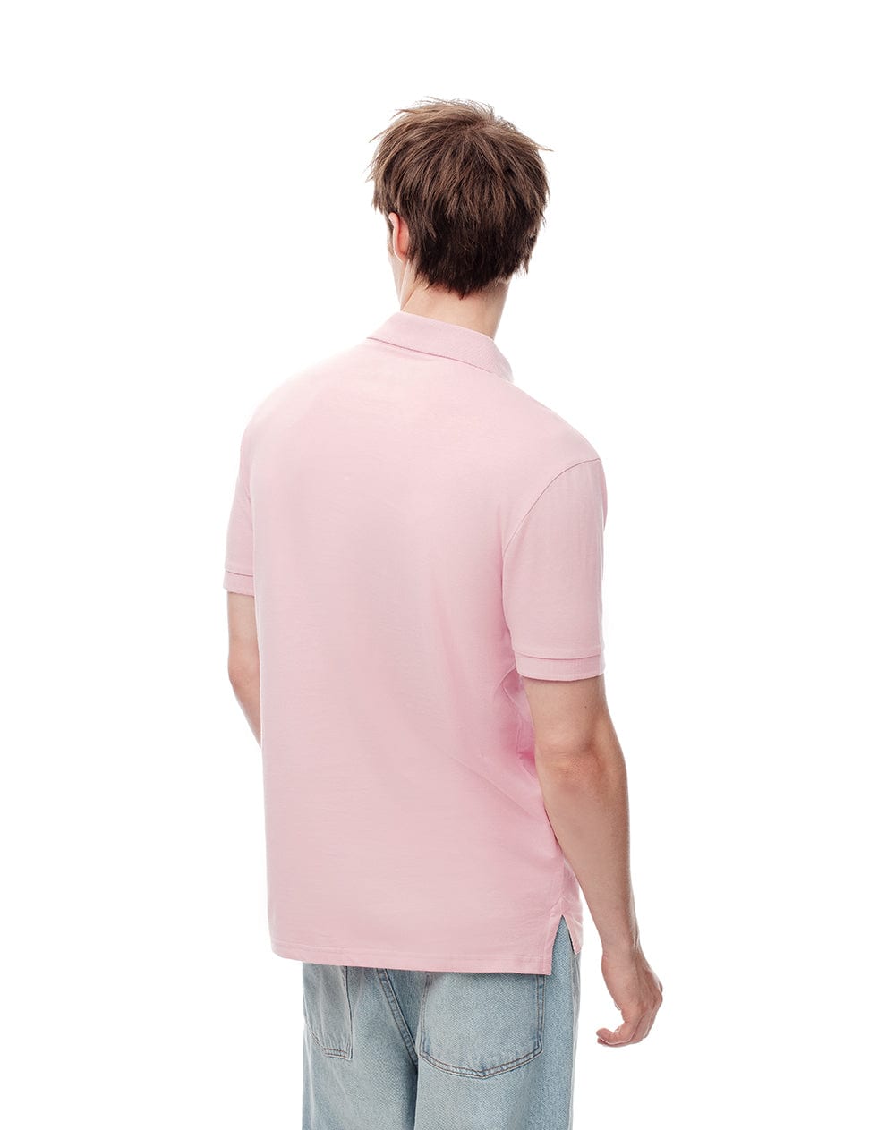 Polo slim palo de rosa hombre - imagen 3