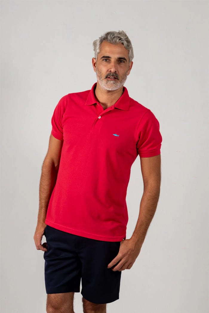 CAMISETA POLO FUCSIA - imagen 2