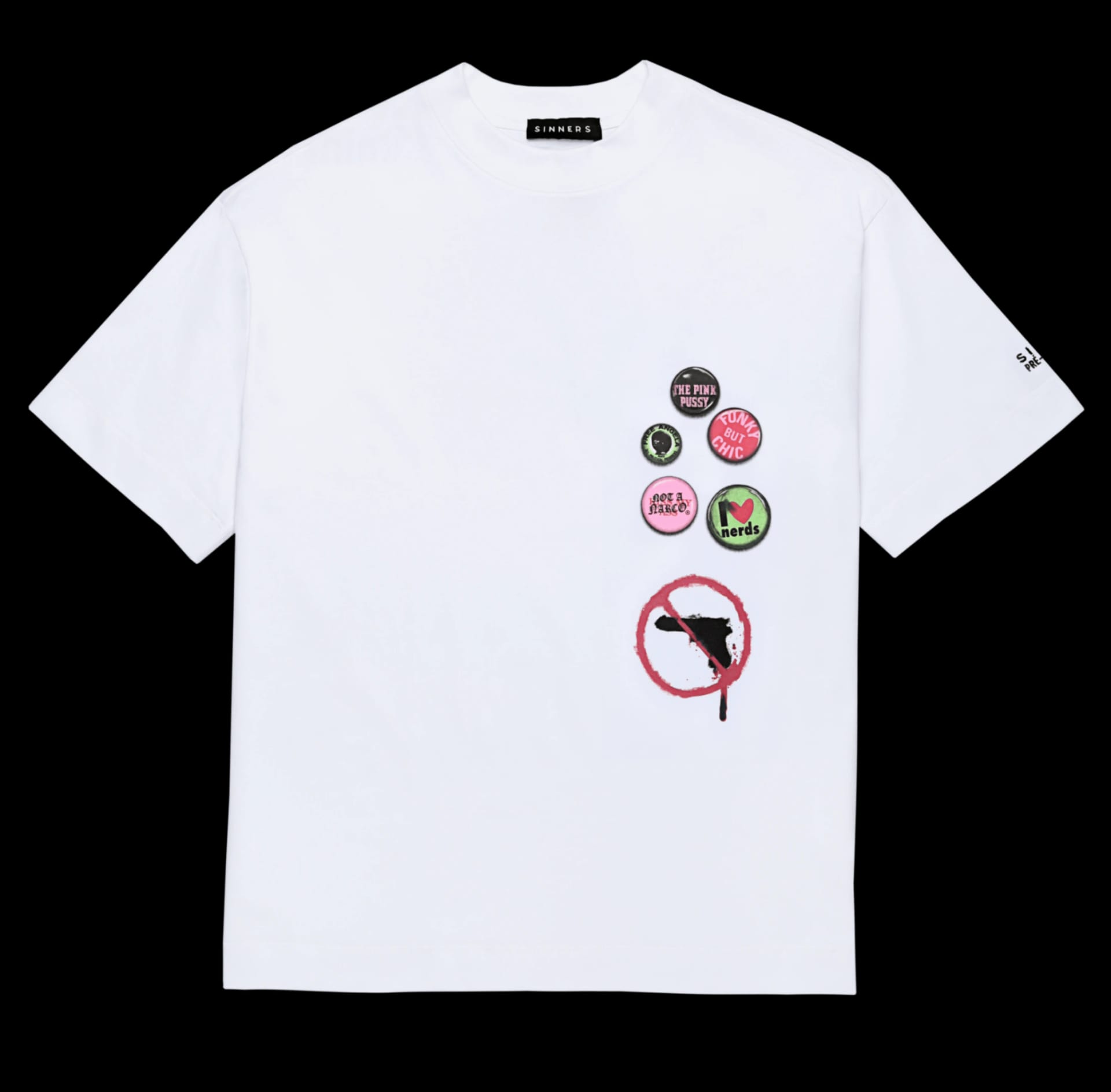 STAMPS WHITE T-SHIRT - imagen 1