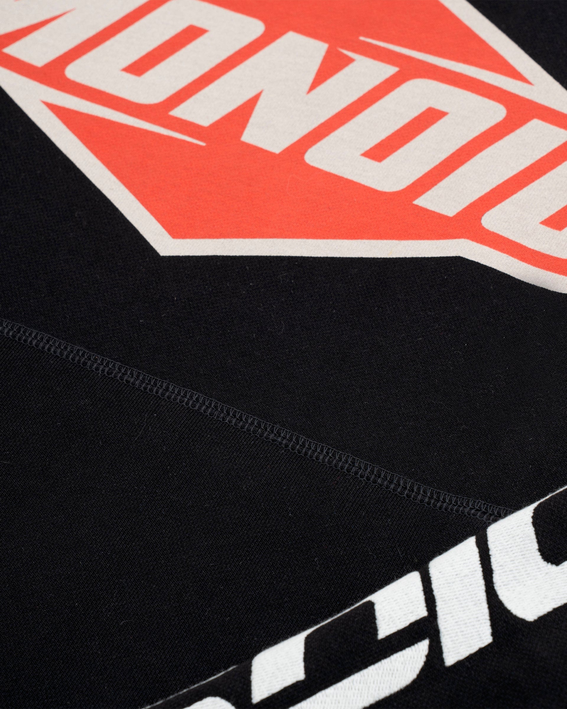Hoodie Oversized Oil - Negro Oscuro - imagen 4