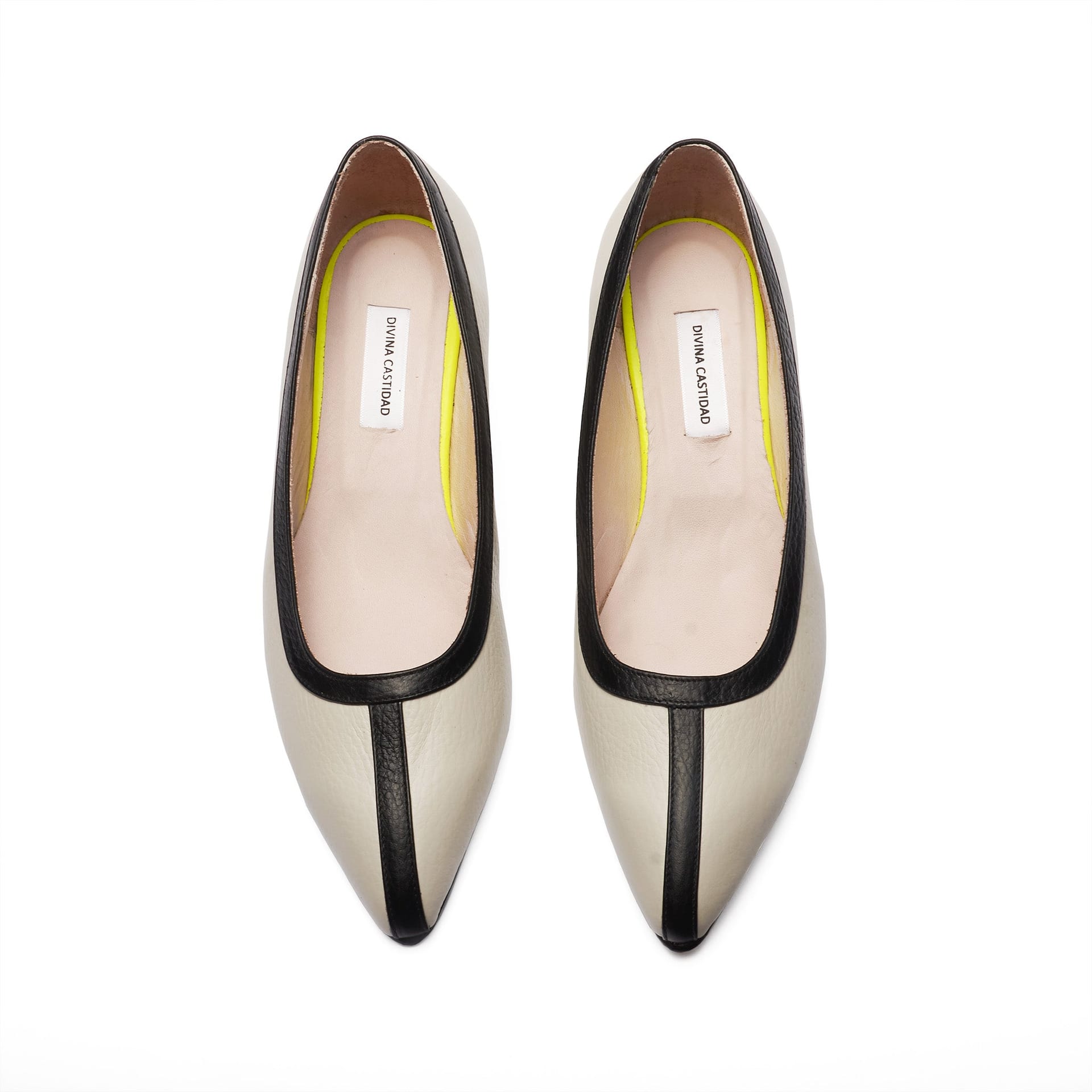 Midi Heels - Black x Beige - imagen 3