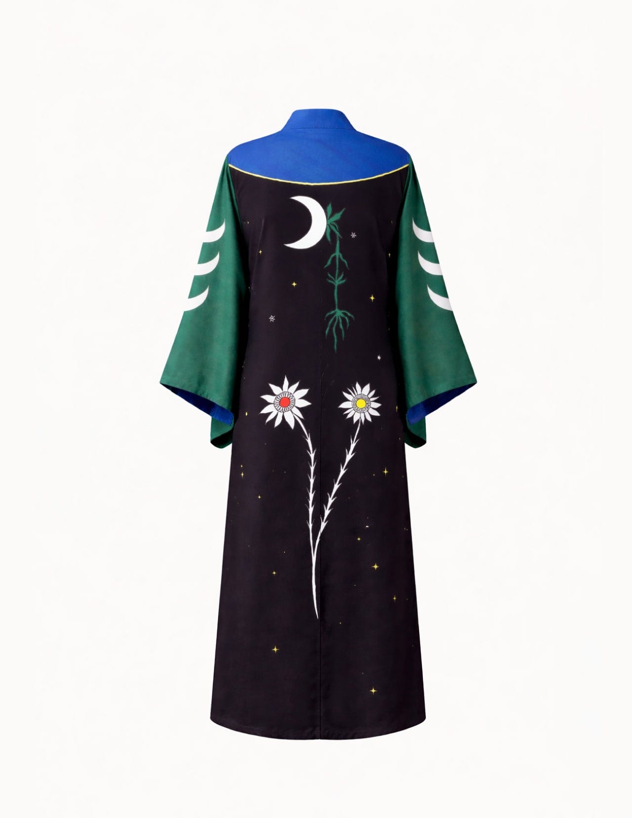 Bata-Kimono Unisex /Cosmos y Flores - imagen 1