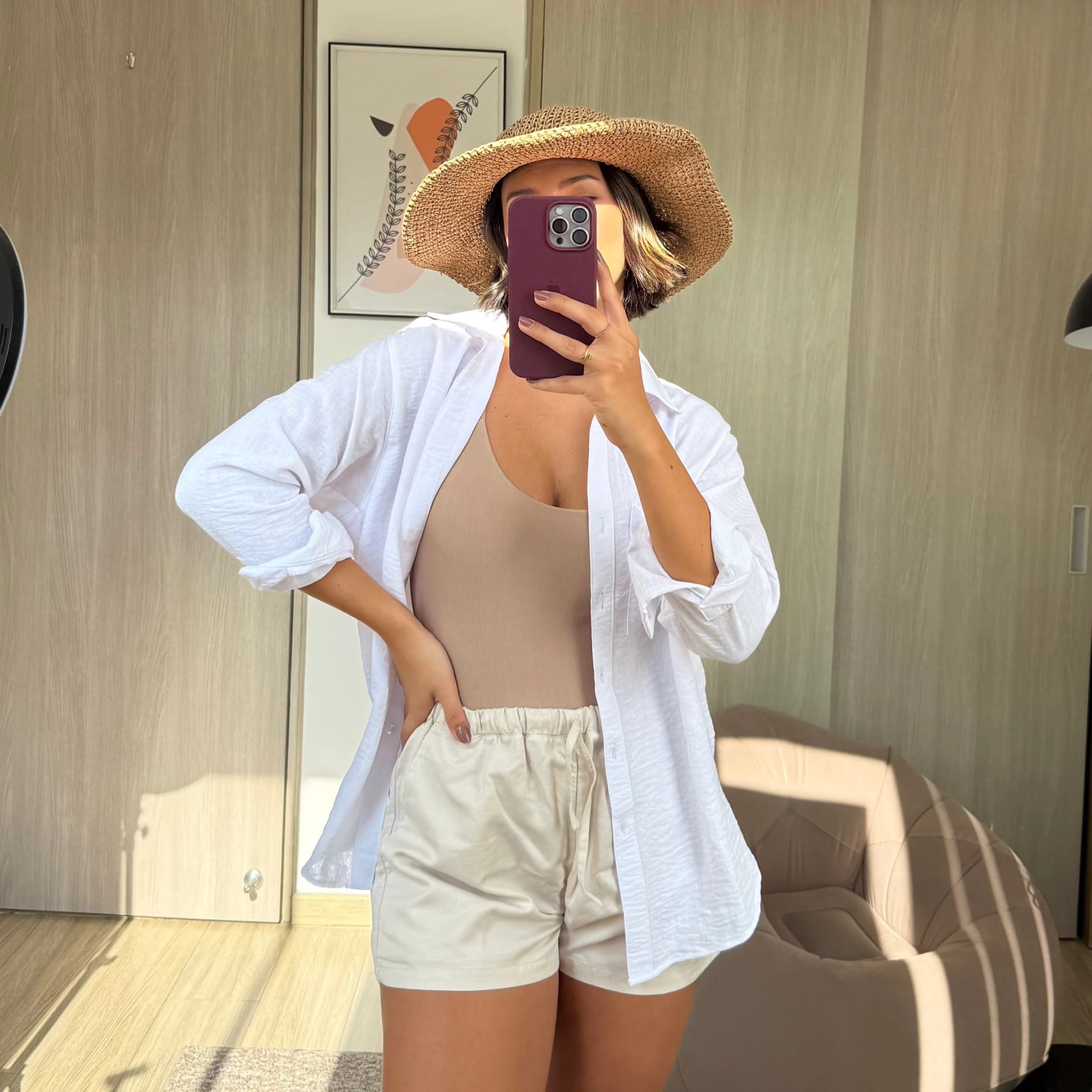 Camisera Playita Blanca - imagen 1