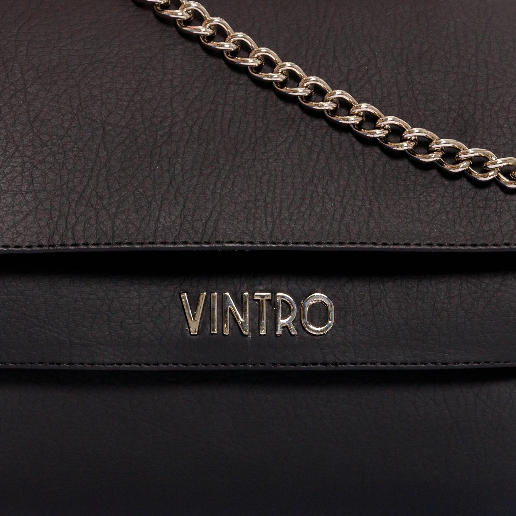 Cartera Para Mujer Dandy Negro Con Cargadera En Cadena - imagen 4