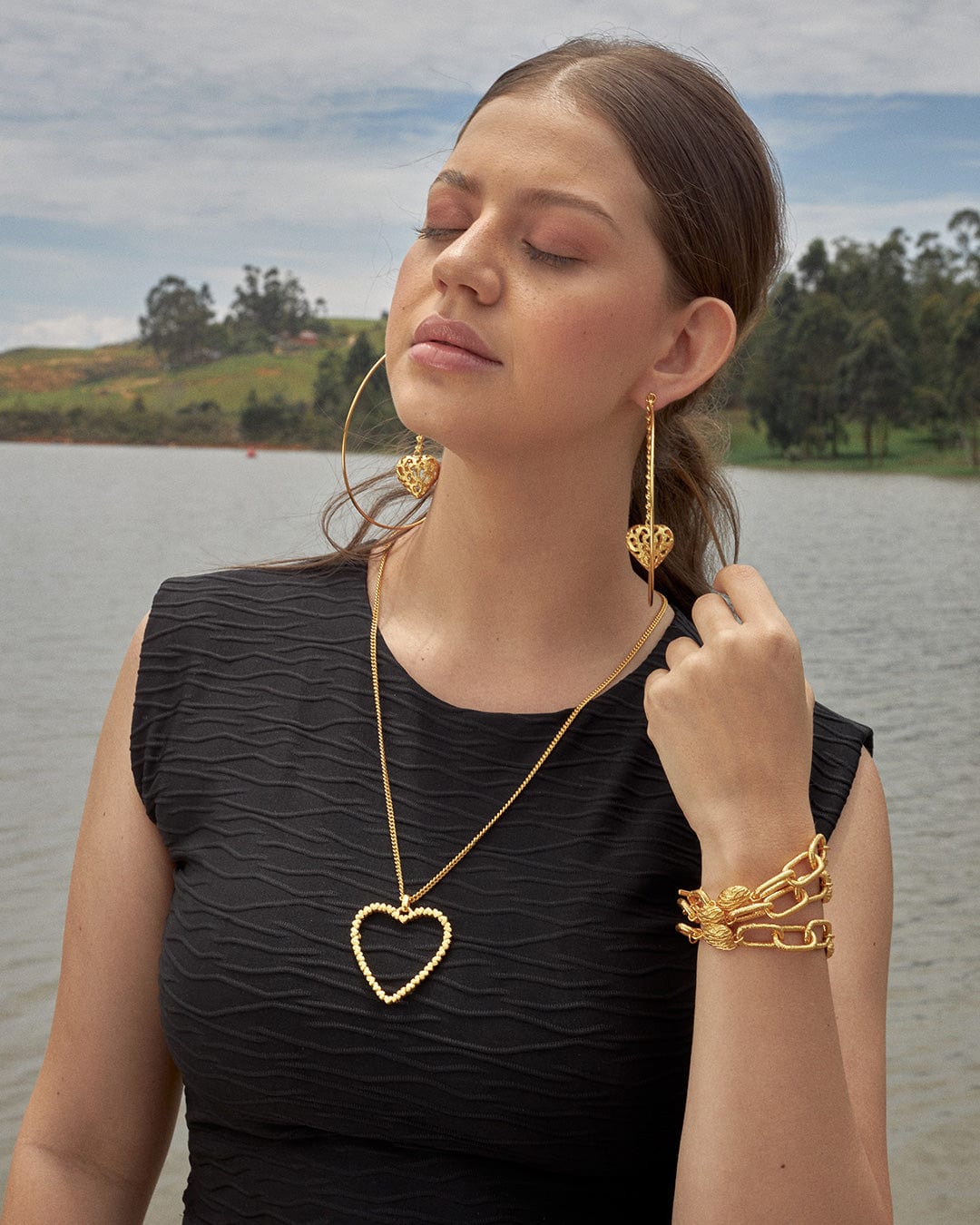 Hearts For A Heart Necklace - imagen 4