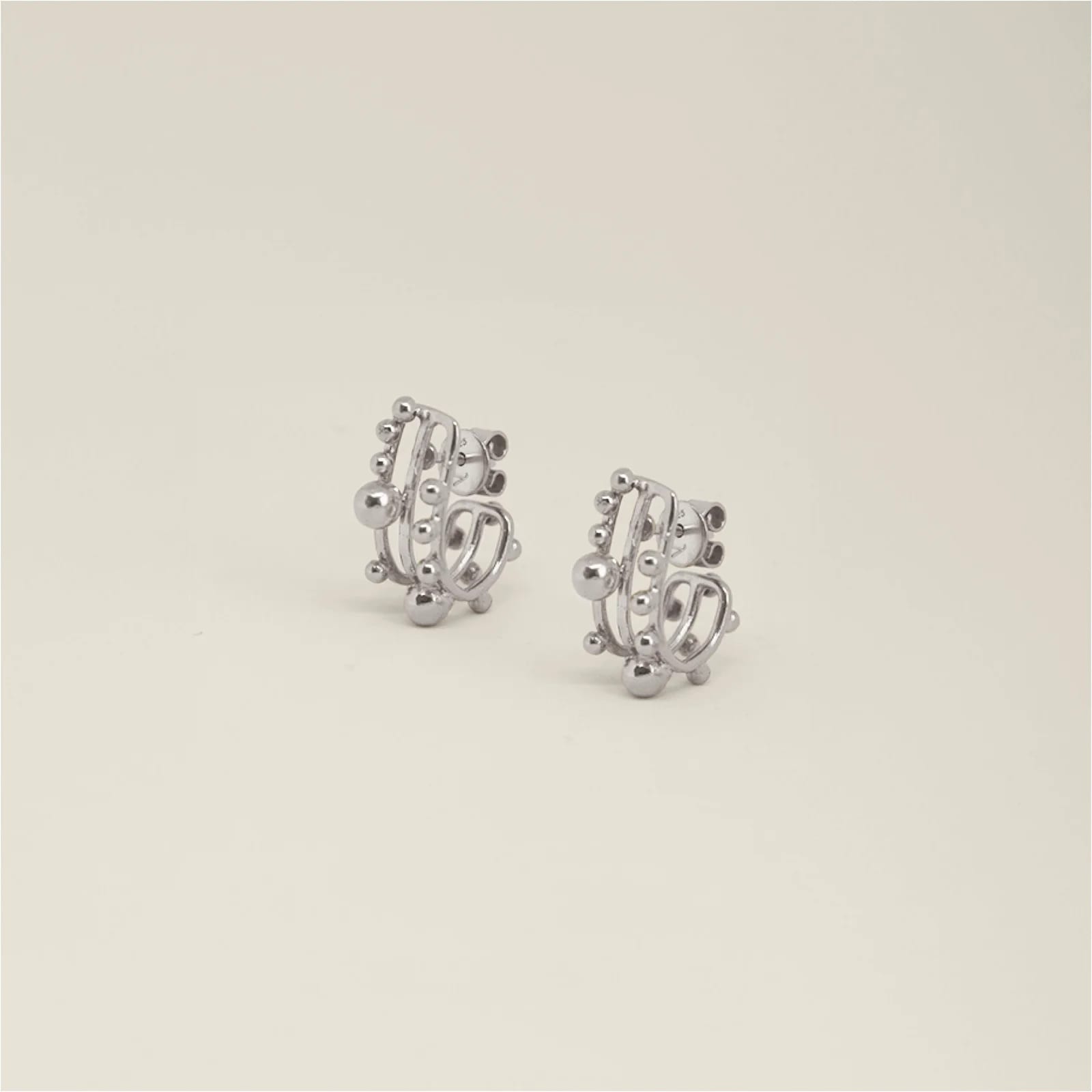 San Goli Hoop Silver - imagen 2
