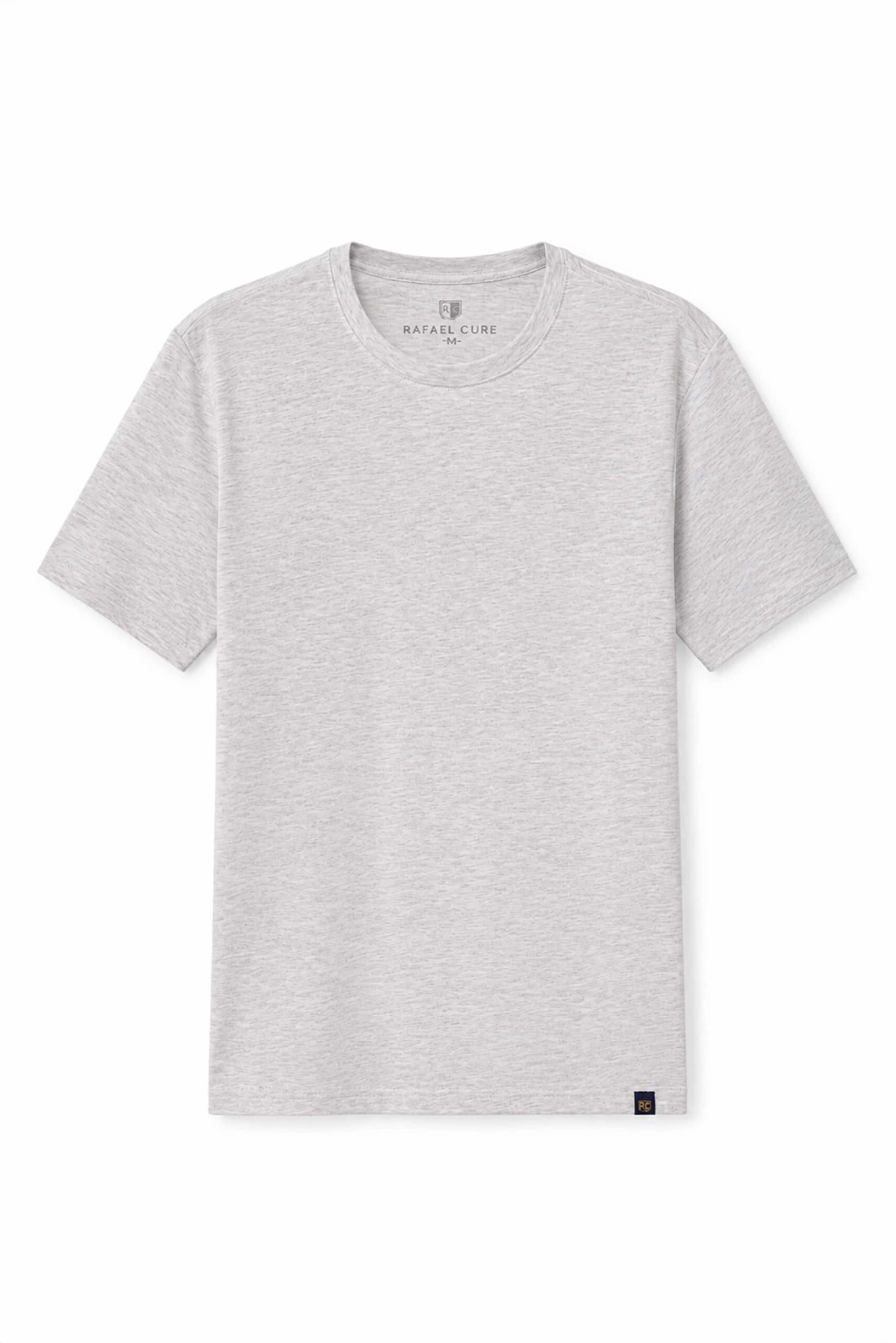 Camiseta 100% Algodón Pima Gris Jaspeado - imagen 6