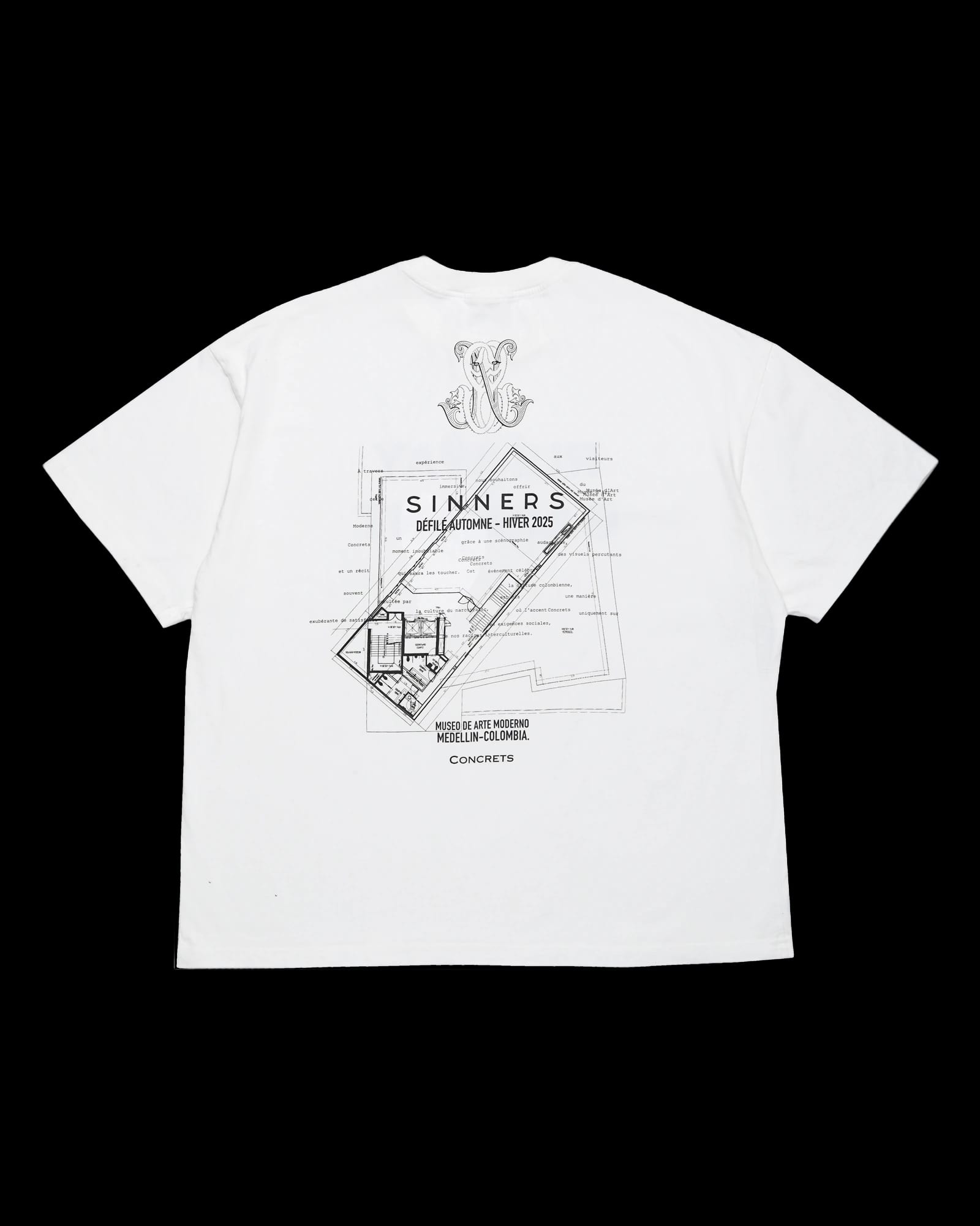 I'M NOT A MODEL T-SHIRT — WHITE - imagen 4