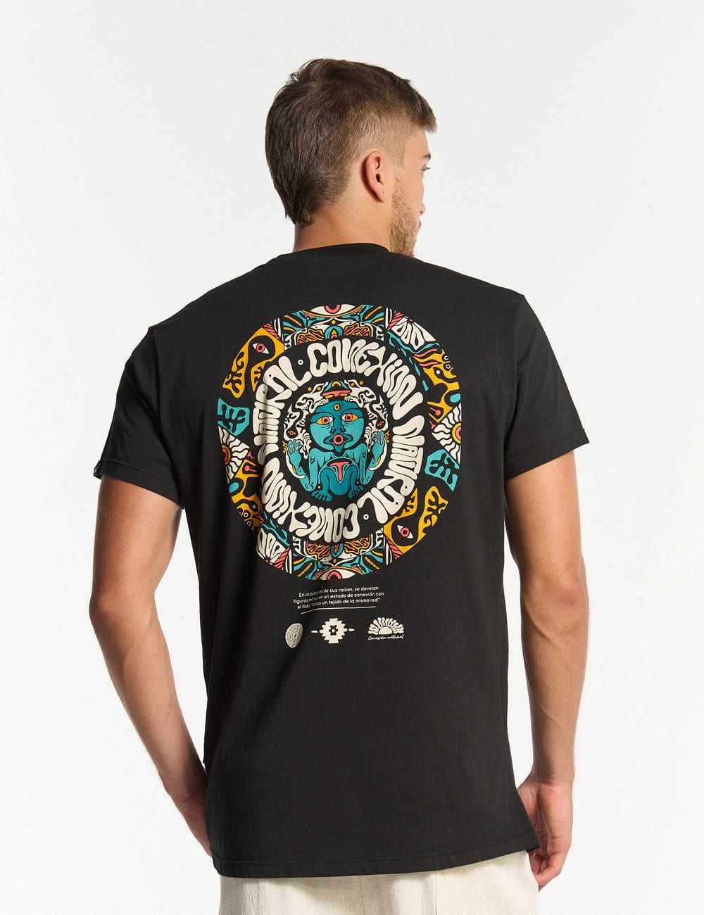 Camiseta Oversize Konibo negro Hombre - imagen 1