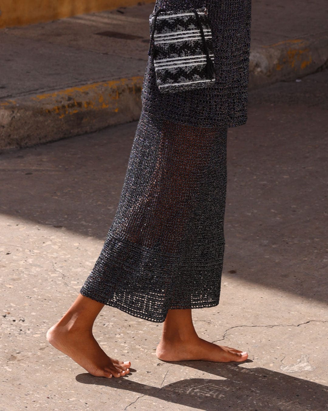 Crochet Skirt Ipapüle Black - imagen 4