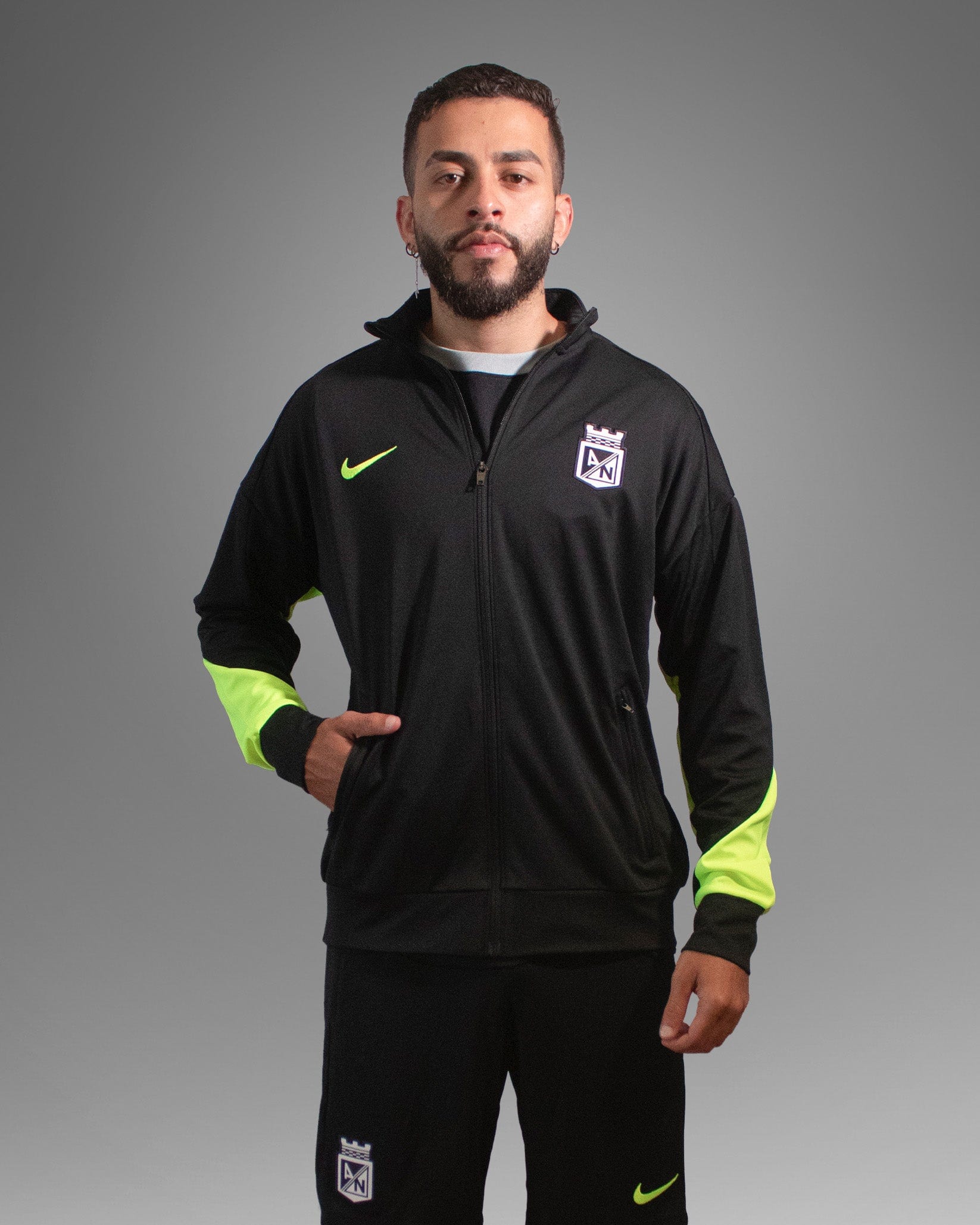 CHAQUETA ENTRENO NEGRA NIKE 2026 HOMBRE - imagen 1
