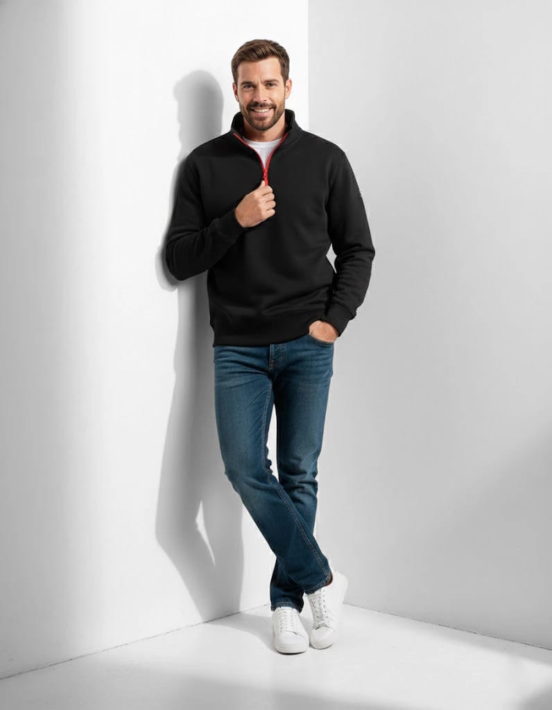 Buzo cuello alto Elite -  Negro - imagen 2