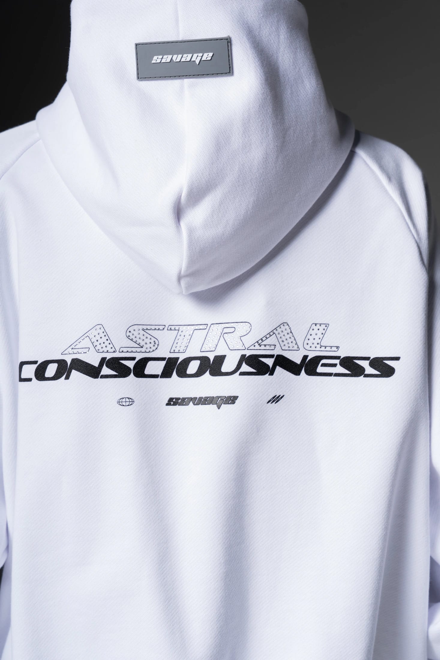 Hoodie Boxy Astral Pedrería  400 gramos - imagen 8