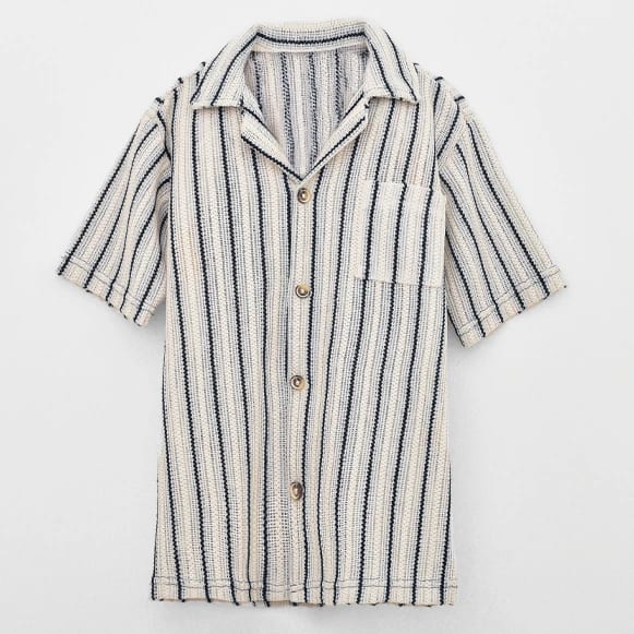 CAMISA MC TEJIDA LISA NINO - imagen 1