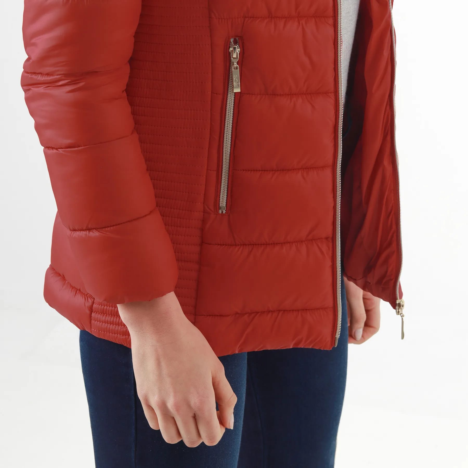 Chaqueta Acolchada Roja - imagen 2