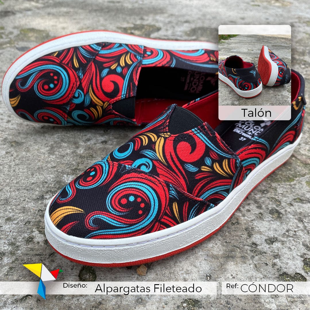 Fileteado – Alpargatas CÓNDOR - imagen 1