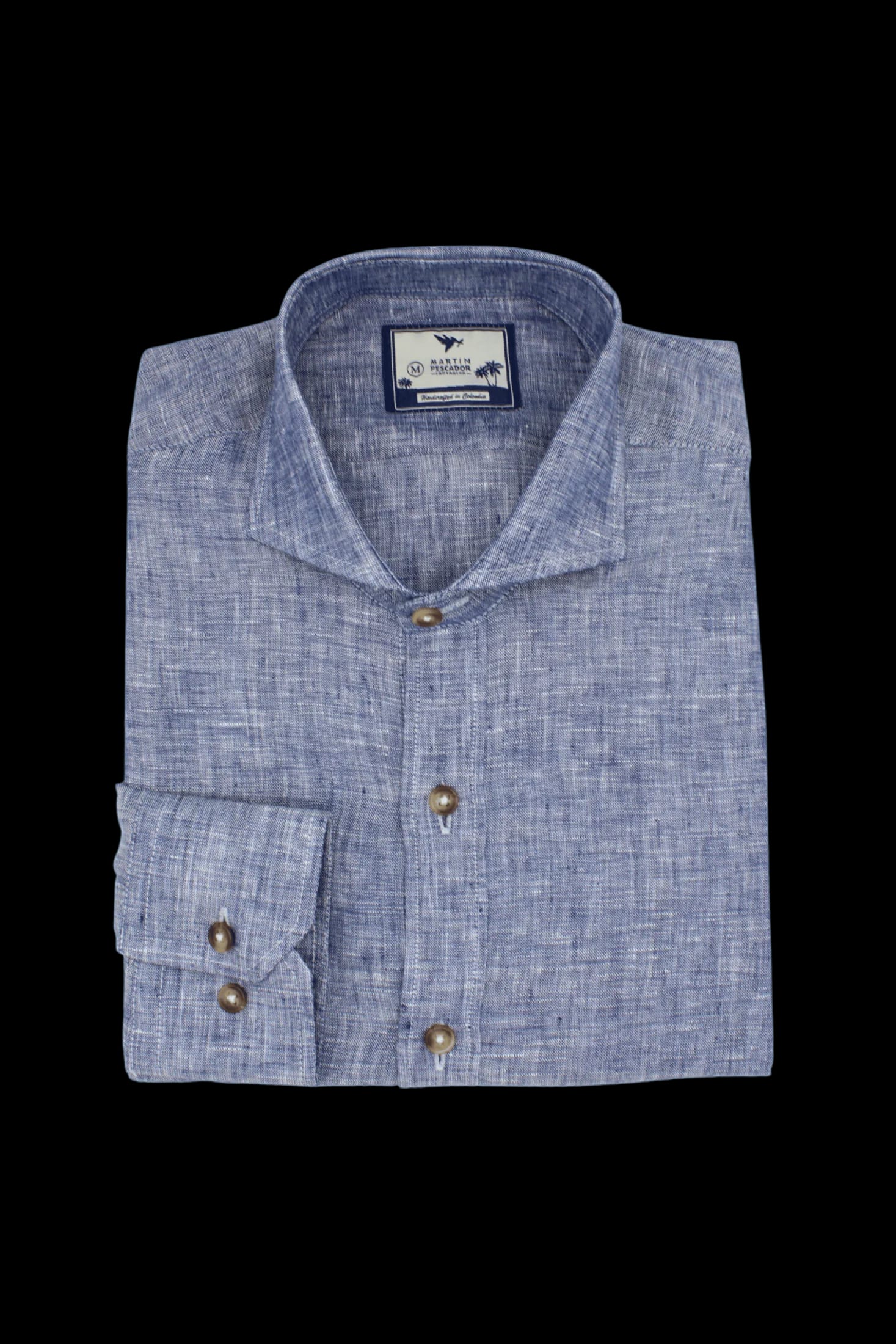 Camisas 100% Lino Cuello Francés- European Flax - imagen 9