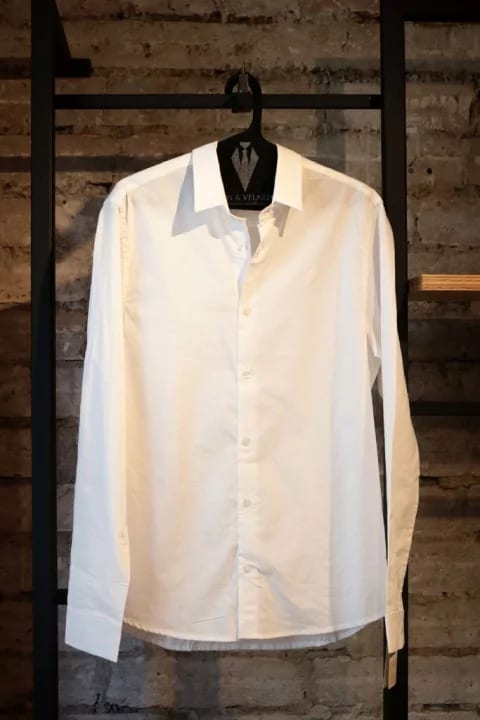 Camisa Para Hombre Manga Larga Negra - imagen 2