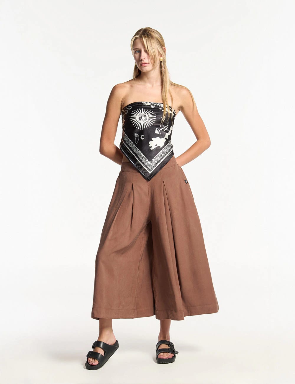 Pañoleta  Noche  negro Unisex - imagen 4