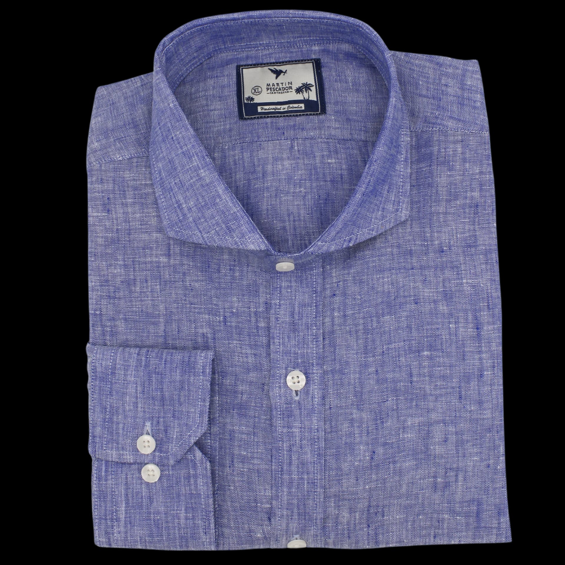 Camisas 100% Lino Cuello Francés- European Flax - imagen 5