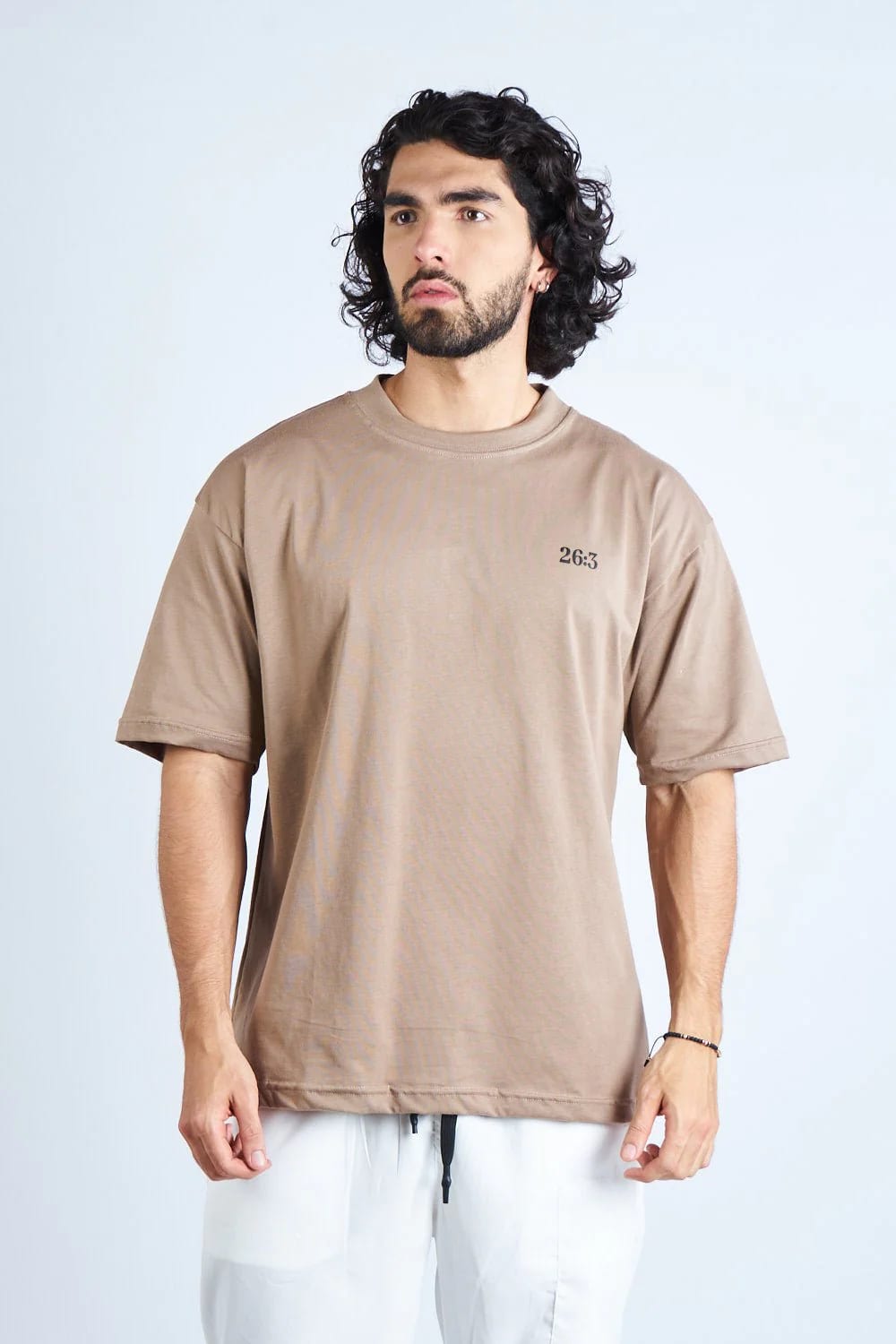 CAMISETA OVERSIZE CAQUI [DROP 0:0] - imagen 1