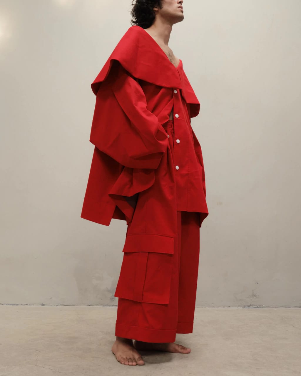 CHAQUETA - MUCETA ROJA - imagen 1