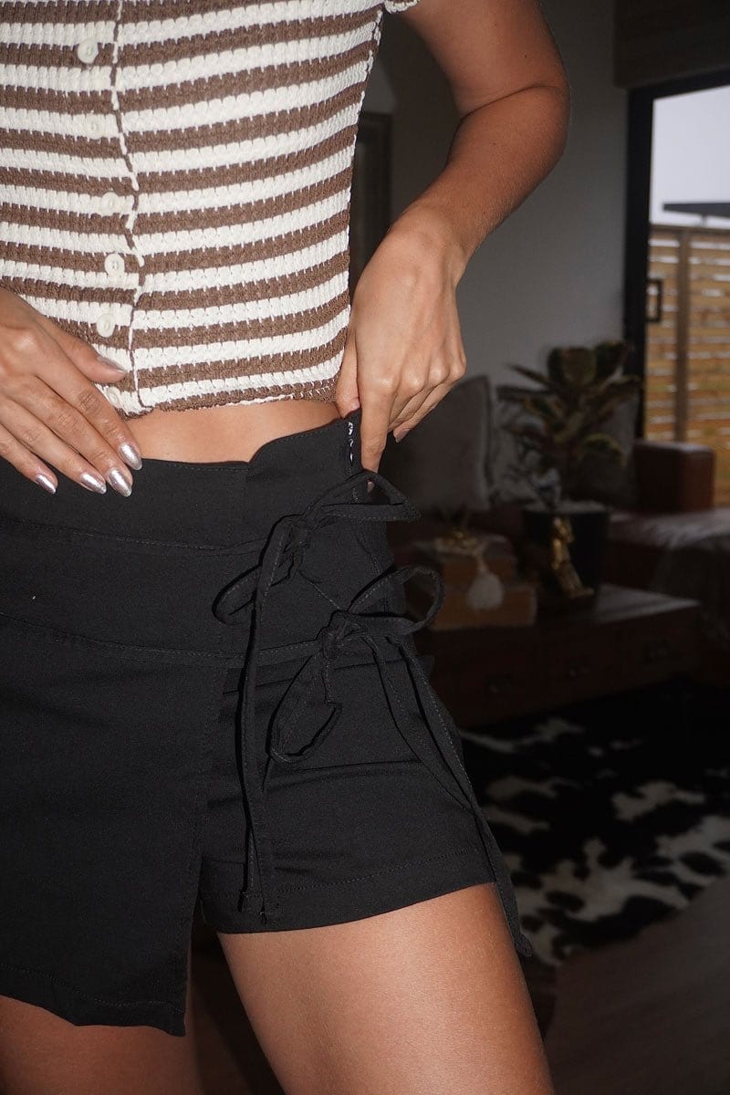 Falda short Iconic - Negro - imagen 5