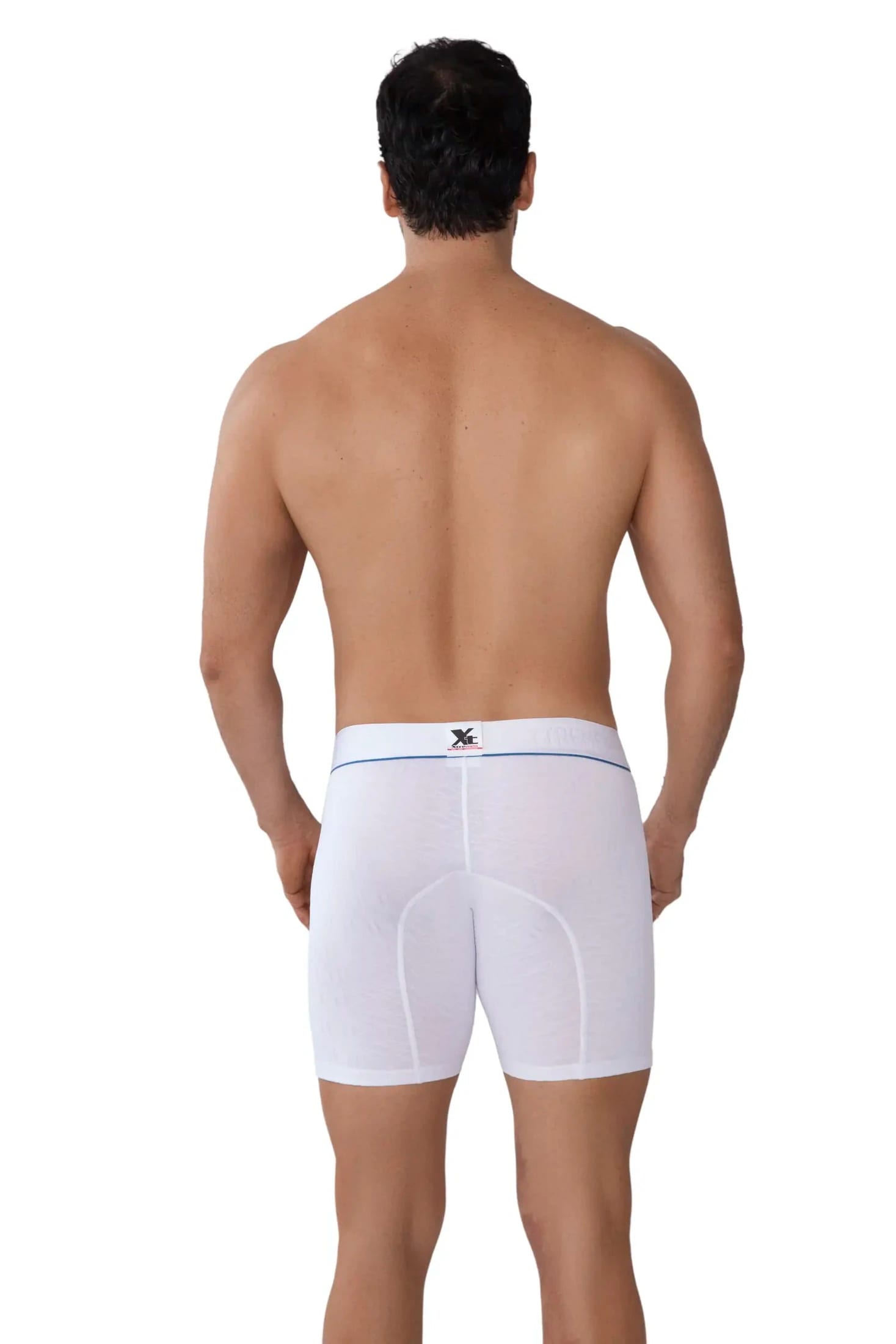 BOXER MICROFIBRA JACQUARD CUBOS BLANCO - imagen 3