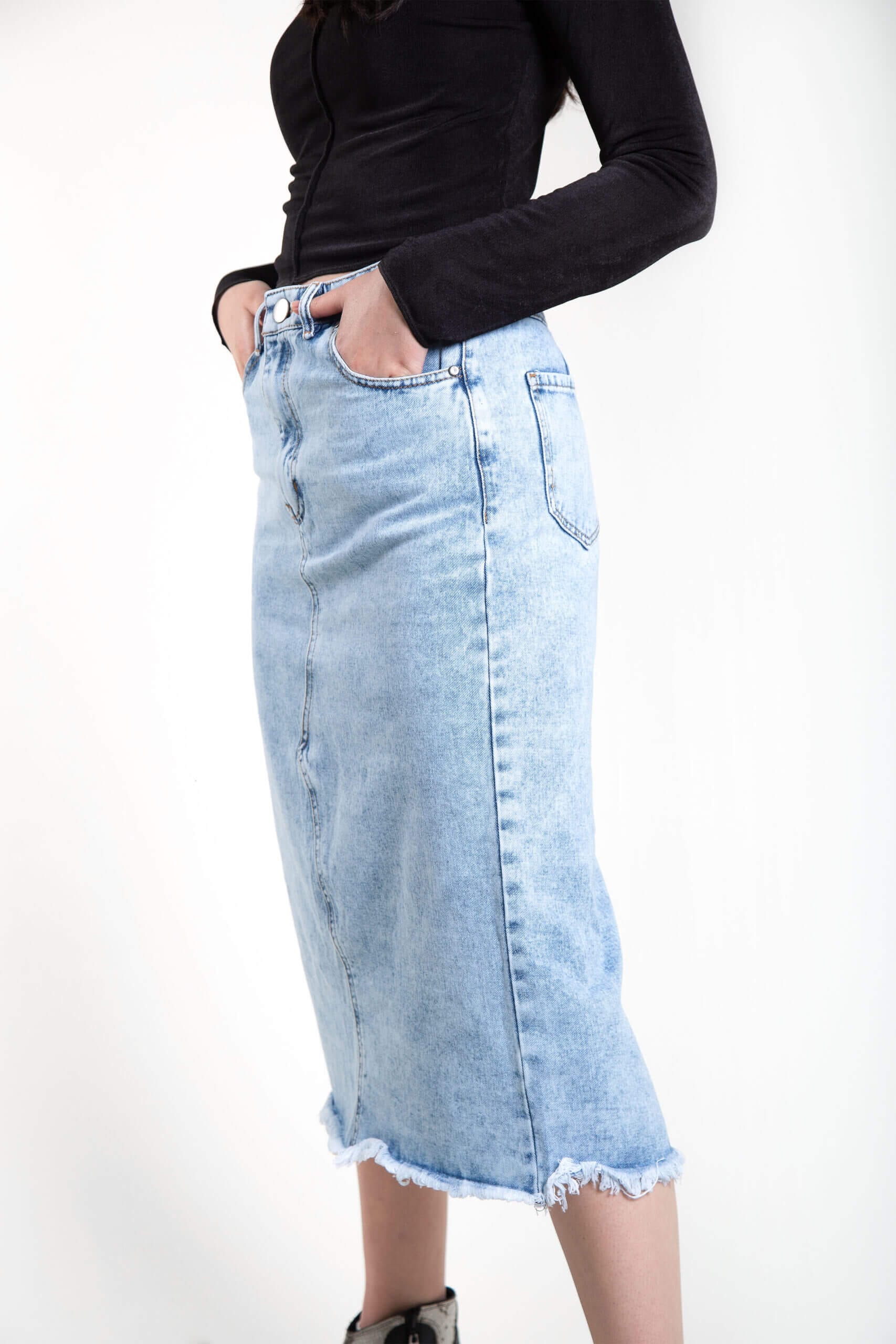 Falda Trendy Denim - imagen 1