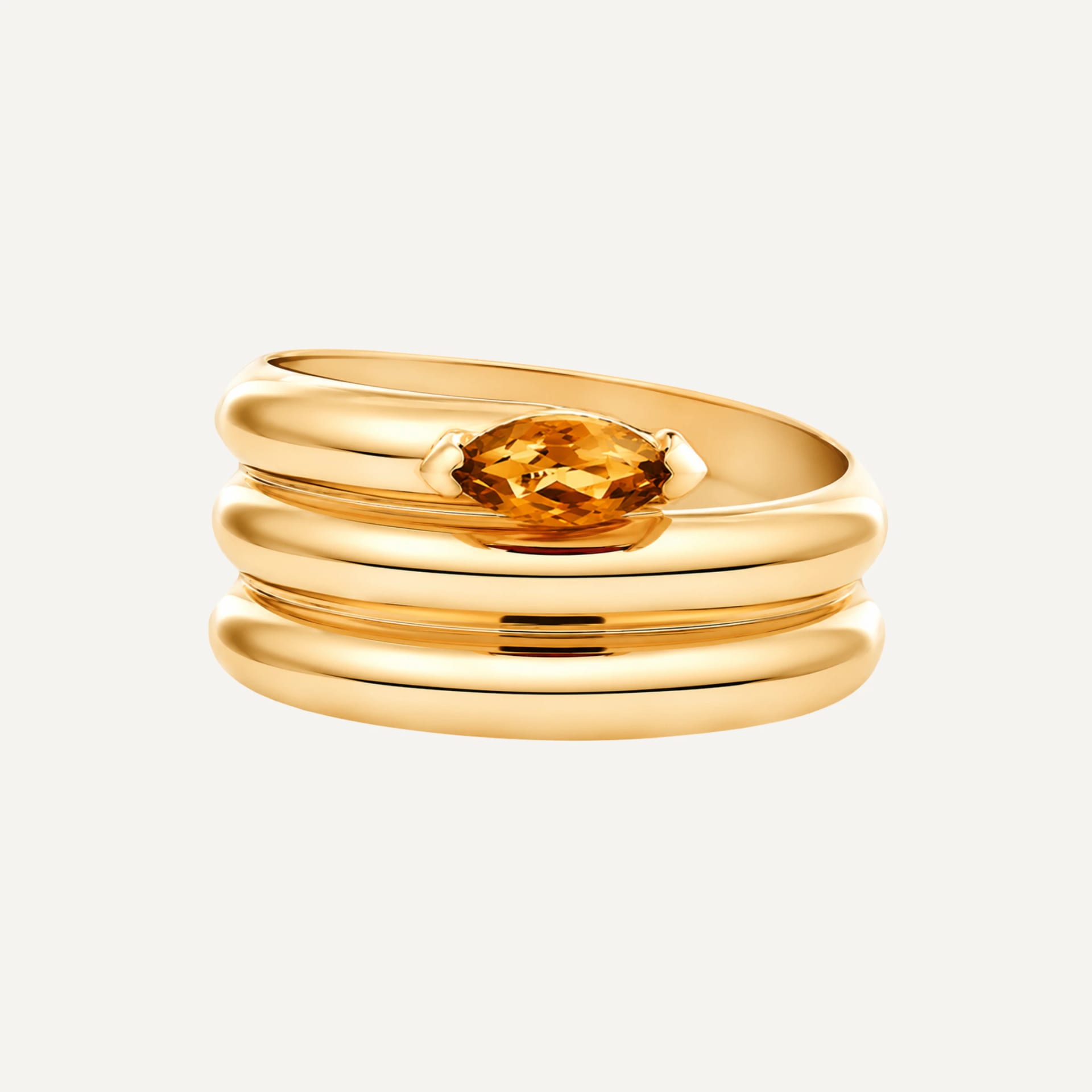 Anillo Twisted Marquise - imagen 3