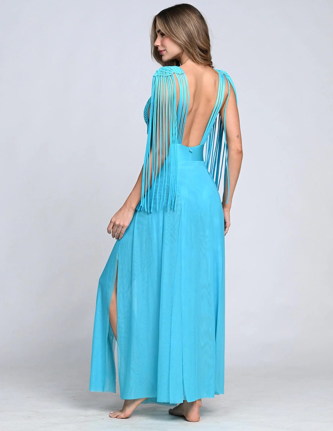 Vestido Umbra Faded Sky Blue - imagen 3