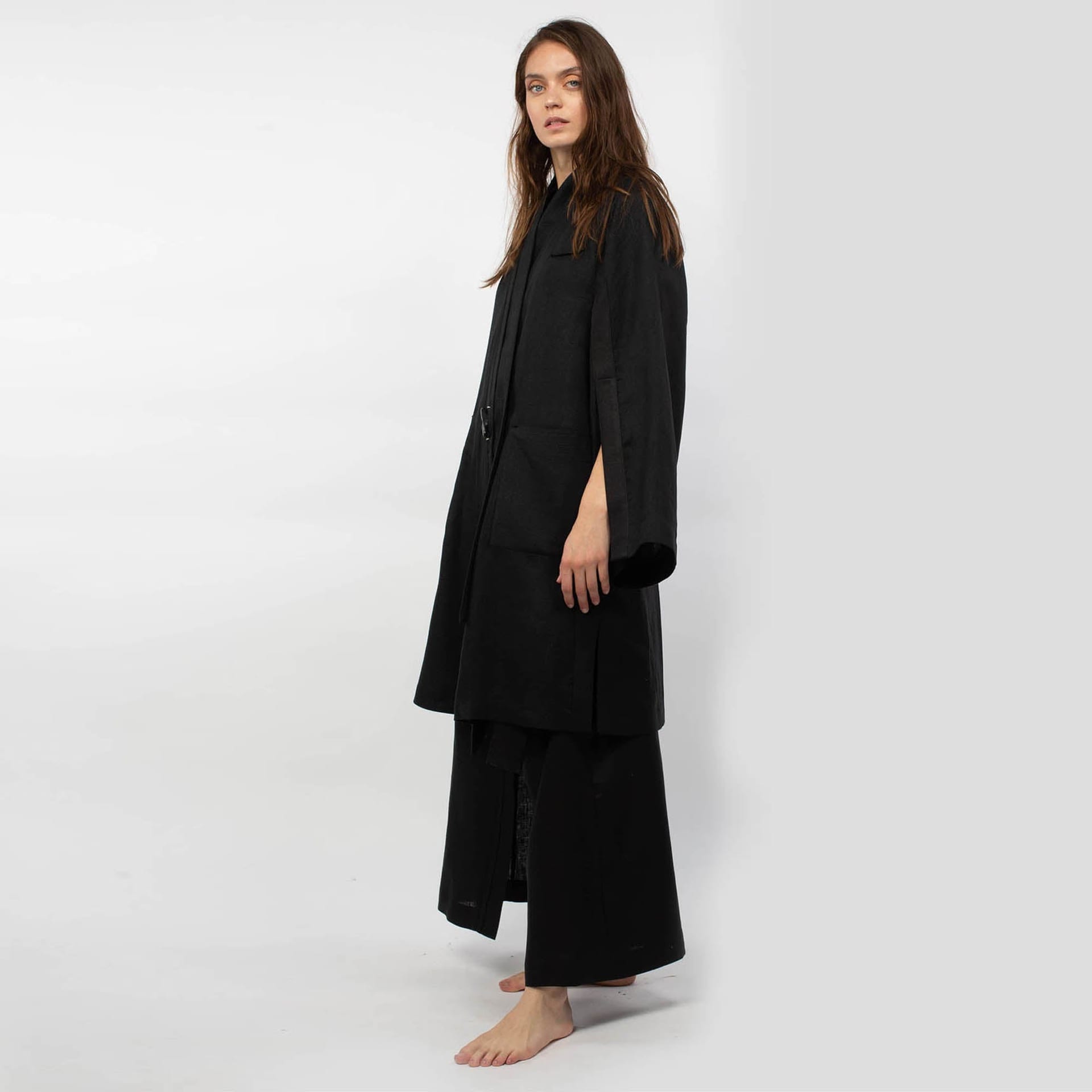 Kimono Cruzado Mangas Abiertas - imagen 2