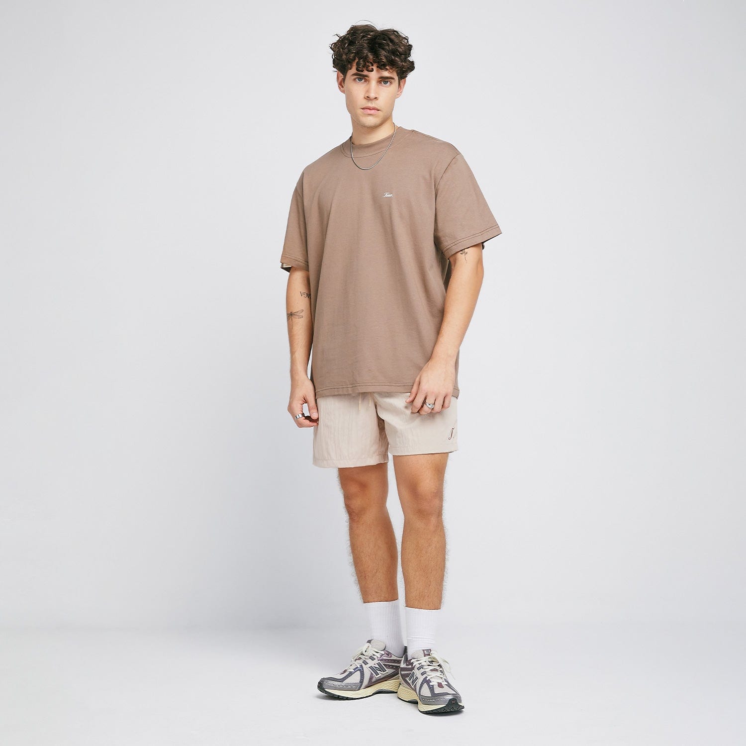 Signature T-Shirt - Light Brown - imagen 9