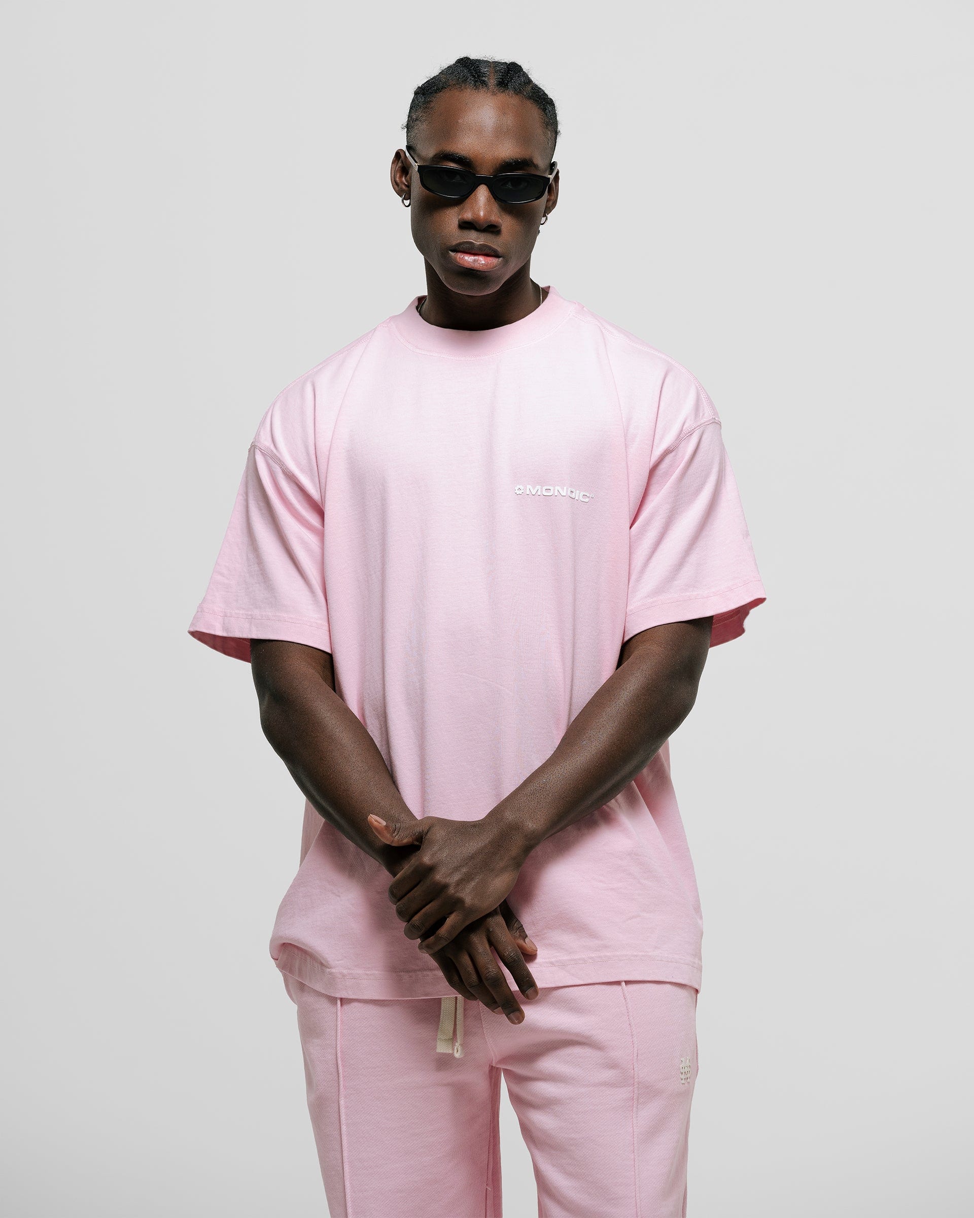 Camiseta Oversized Básica V3 - Rosado Pastel - imagen 4