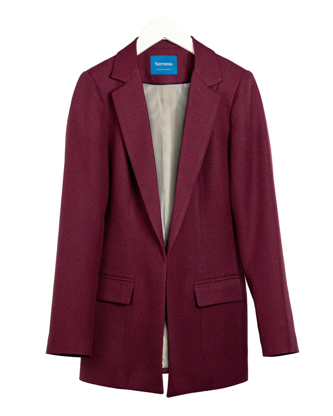 Blazer Vinotinto Burdeos - imagen 2