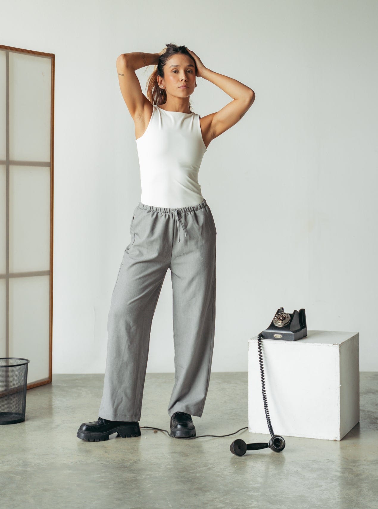 Pantalón Easy Office - Grey - imagen 1