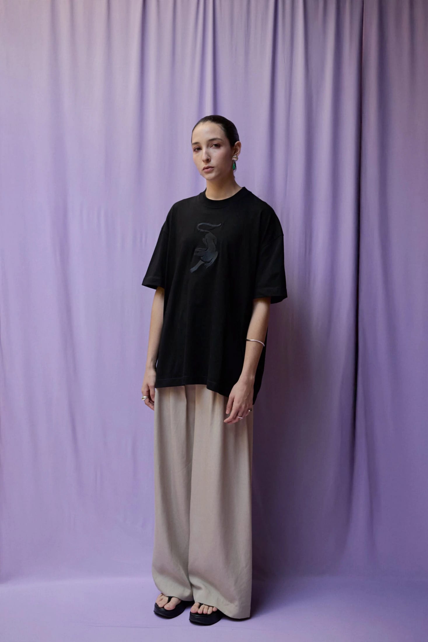 T-shirt Oversize Pantera - imagen 1
