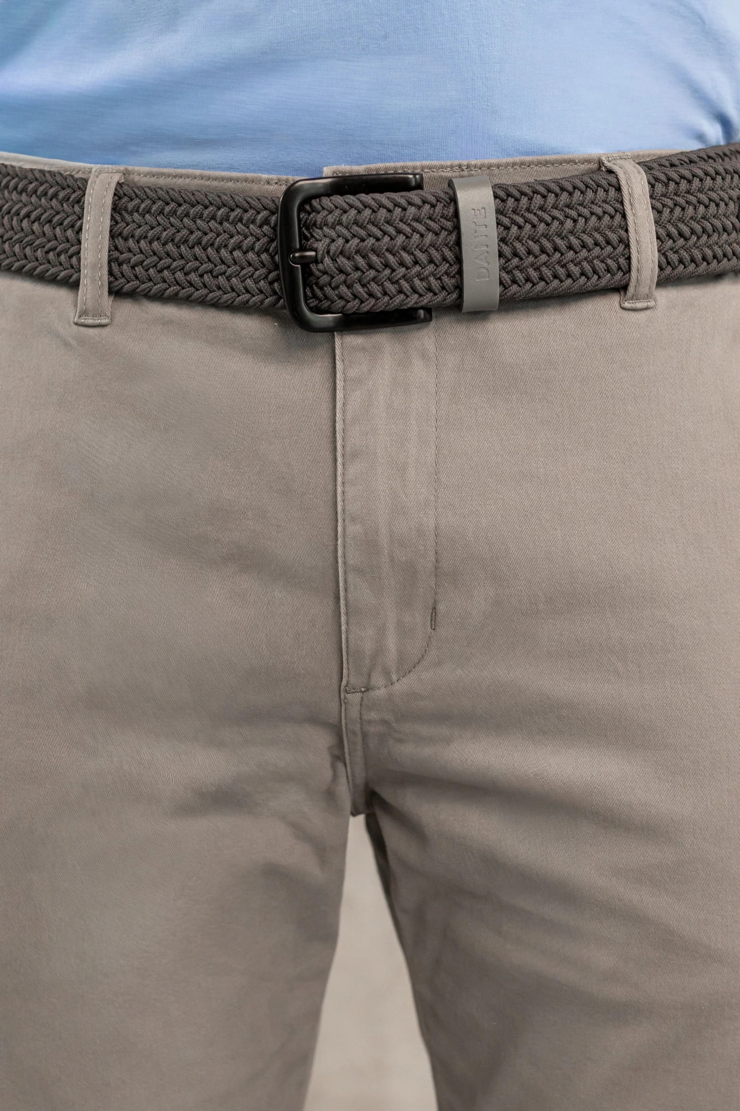 Pantalón Elastico Gris Claro - imagen 5