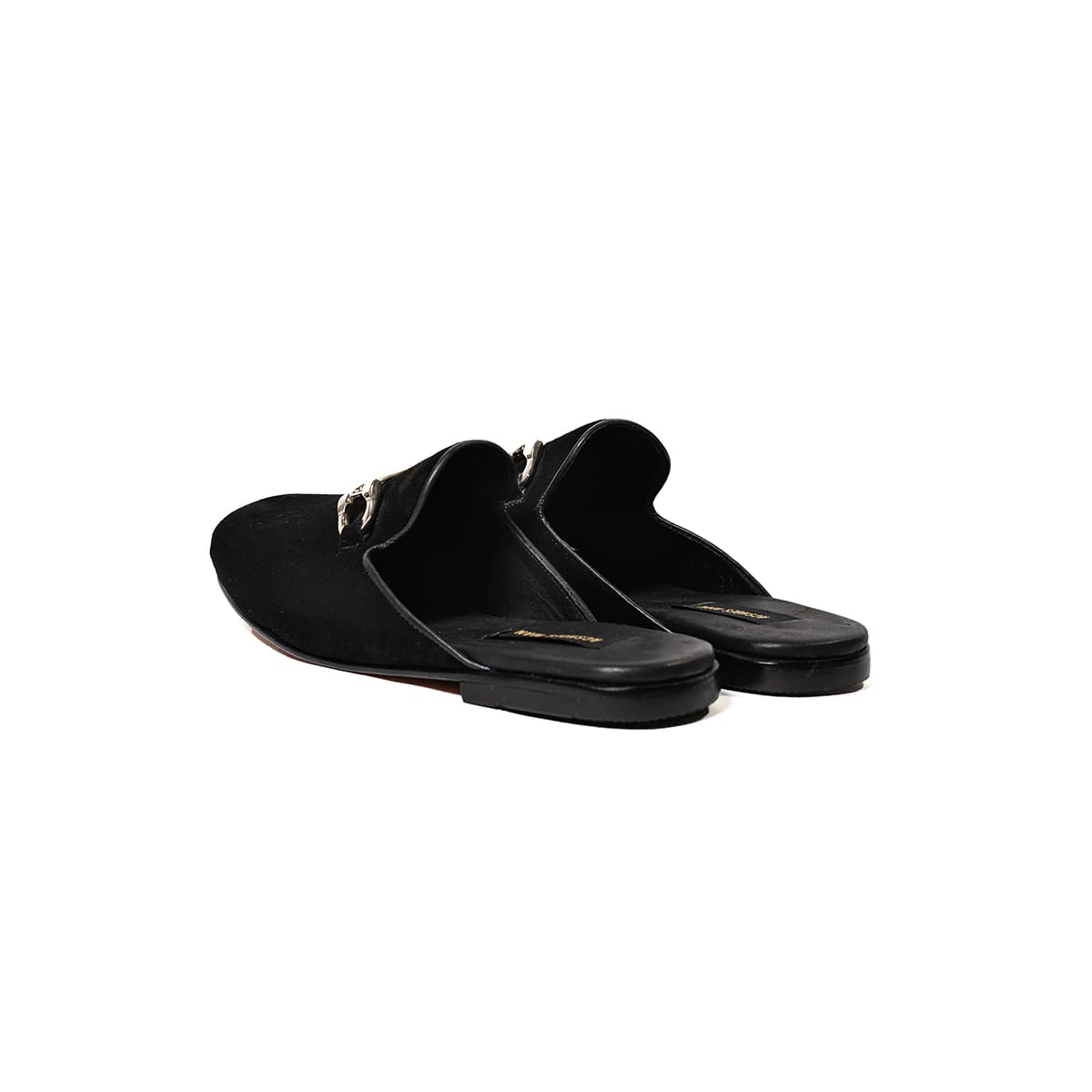 Mules Gamuza Negra - imagen 2