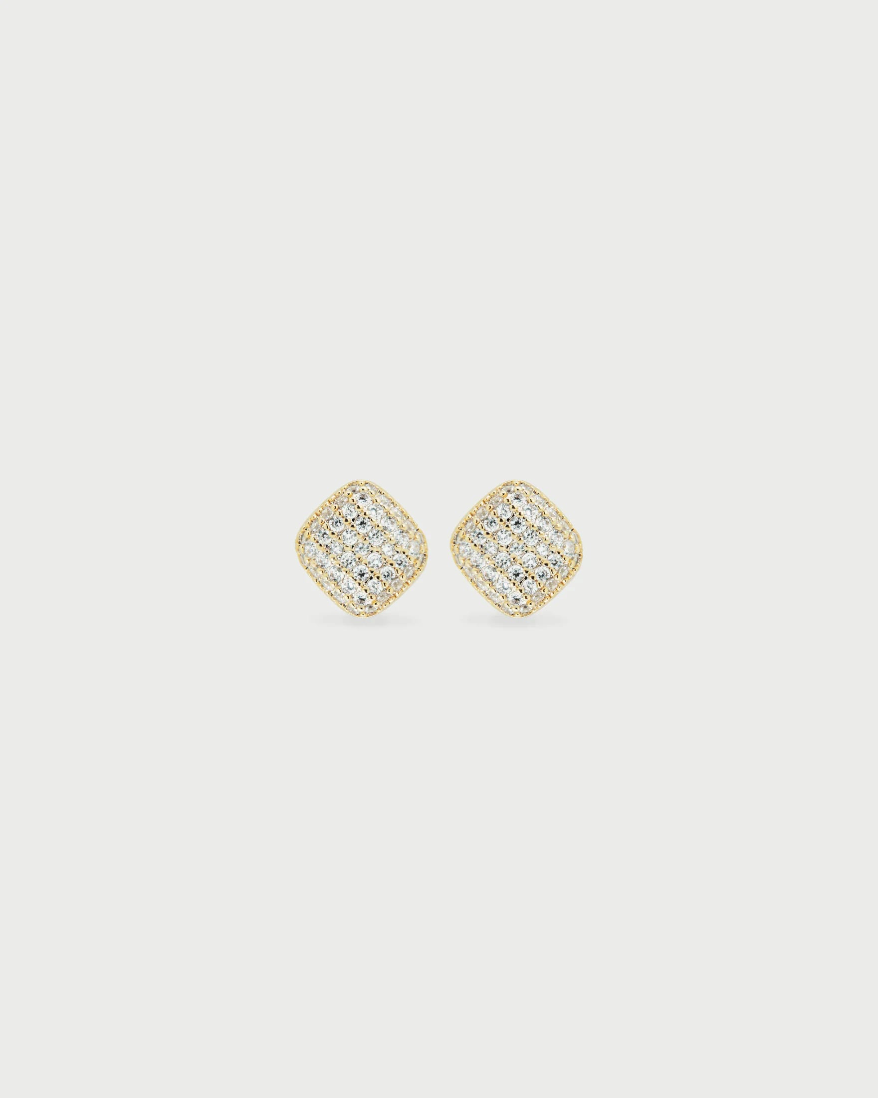 Aretes Rombo Pavé - imagen 2