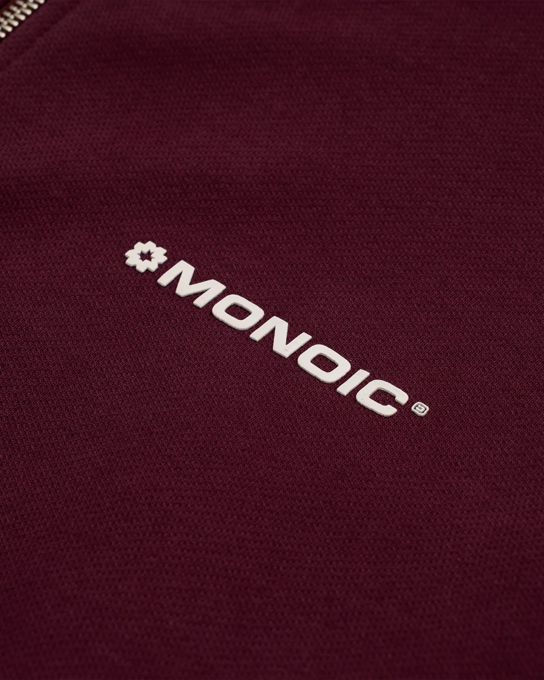 Zip Hoodie Oversized Básico V3 - Burgundy - imagen 6