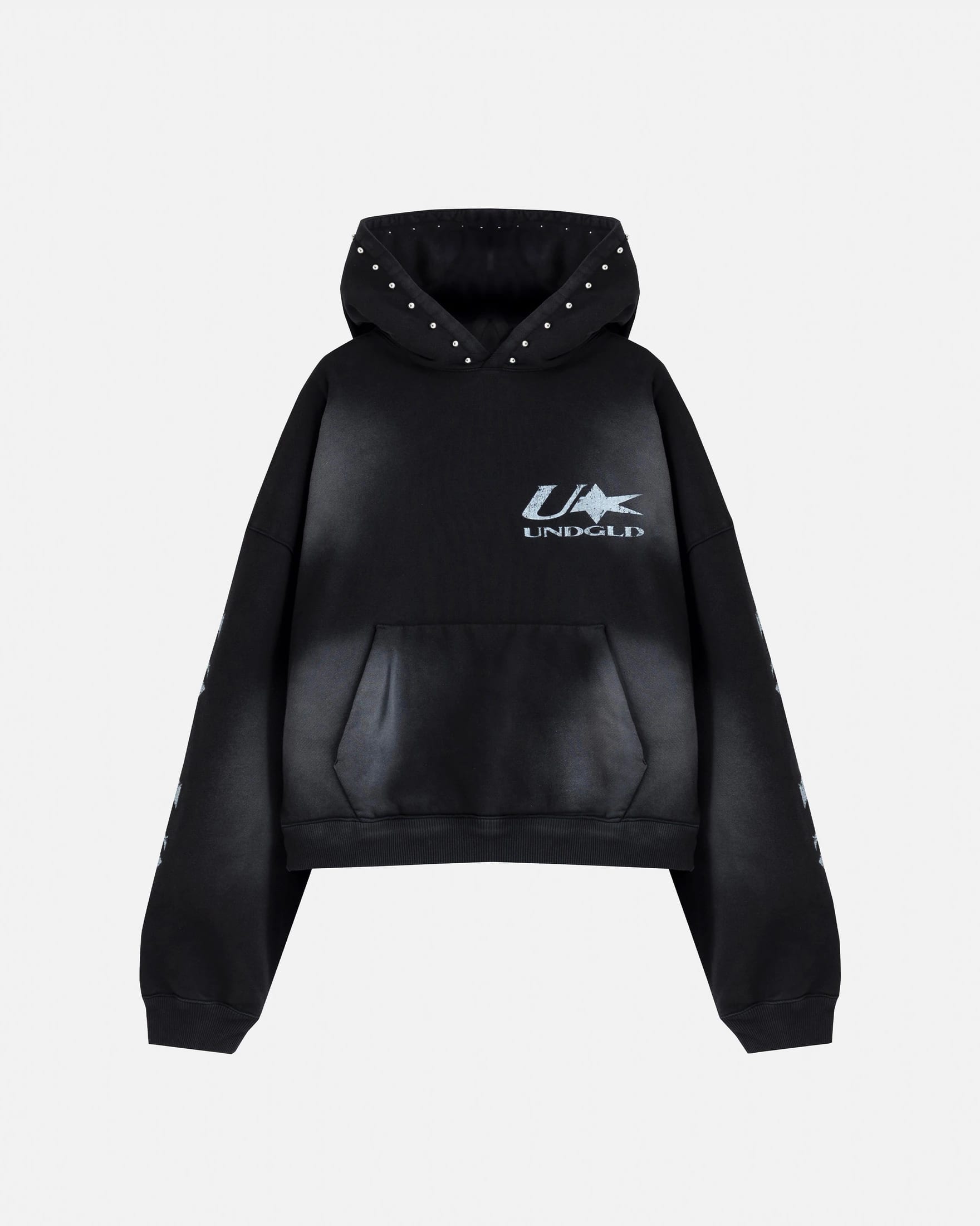 Agnus Dei U Star Boxy Fit Hoodie Smokey Black - imagen 1