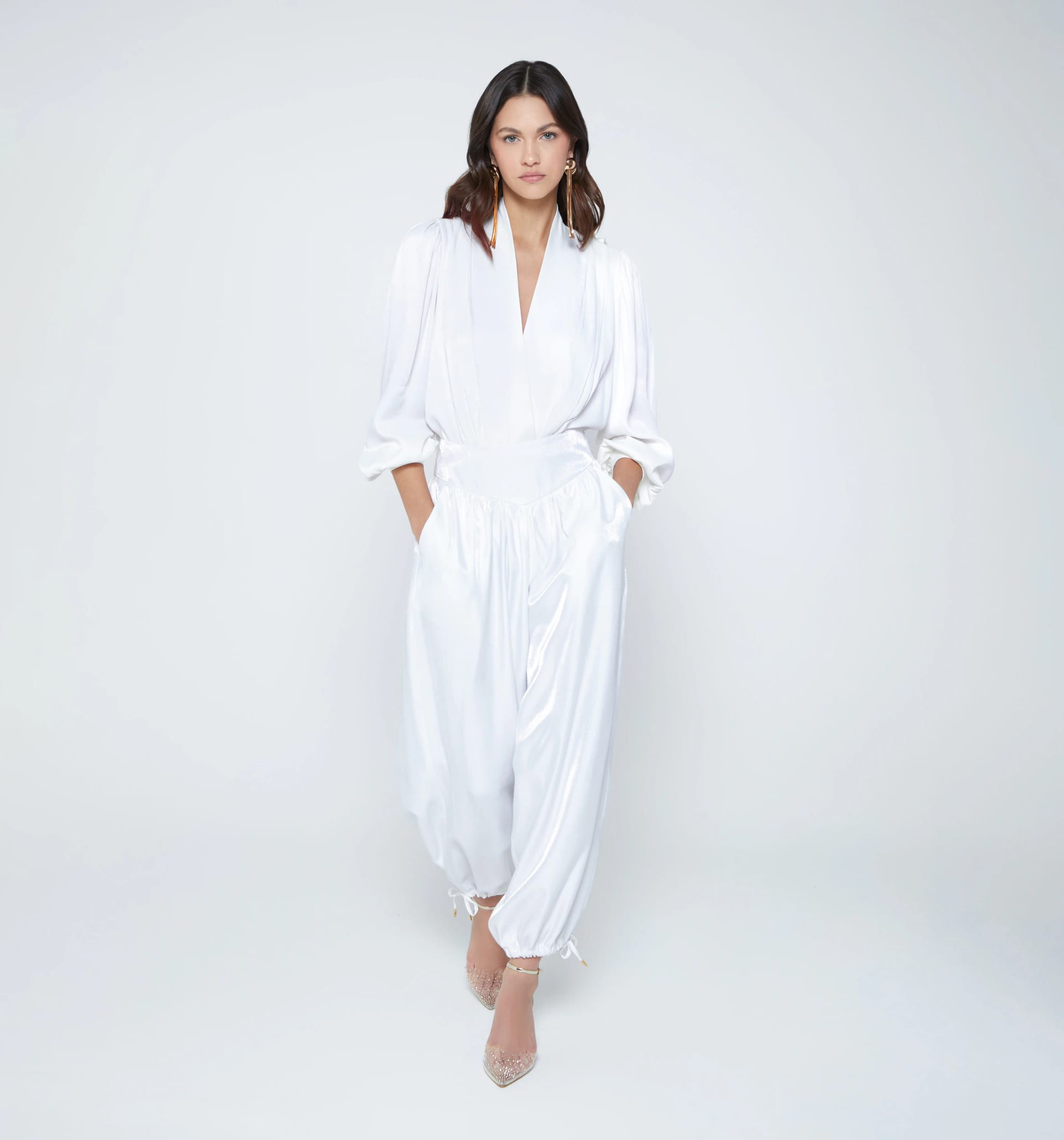 Pantalon aladin con pretina ancha - imagen 2