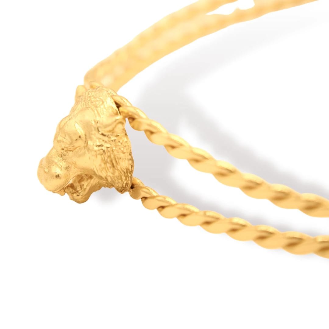 Choker con cabeza de tigre - imagen 3