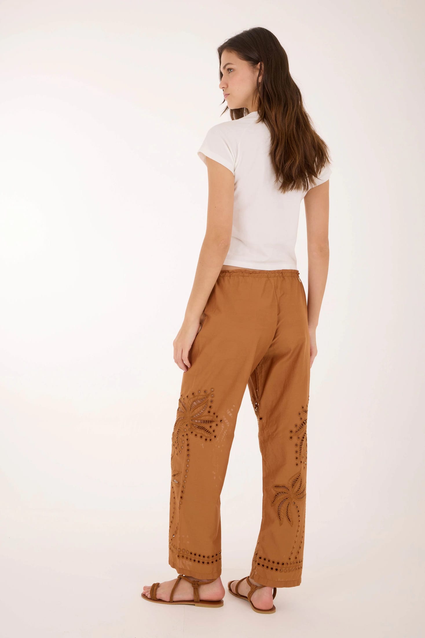 Coco Bloom Brown Pants - imagen 2