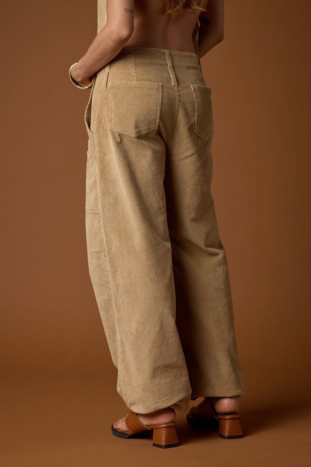 Pantalón Passo Corduroy | Camel - imagen 5