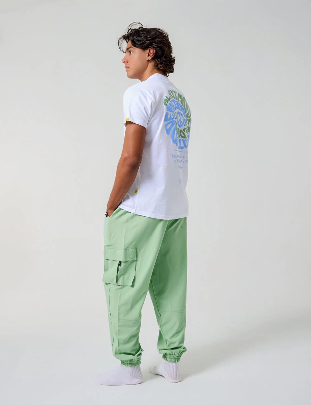 Camiseta Regular Fit Eco blanco Hombre - imagen 11