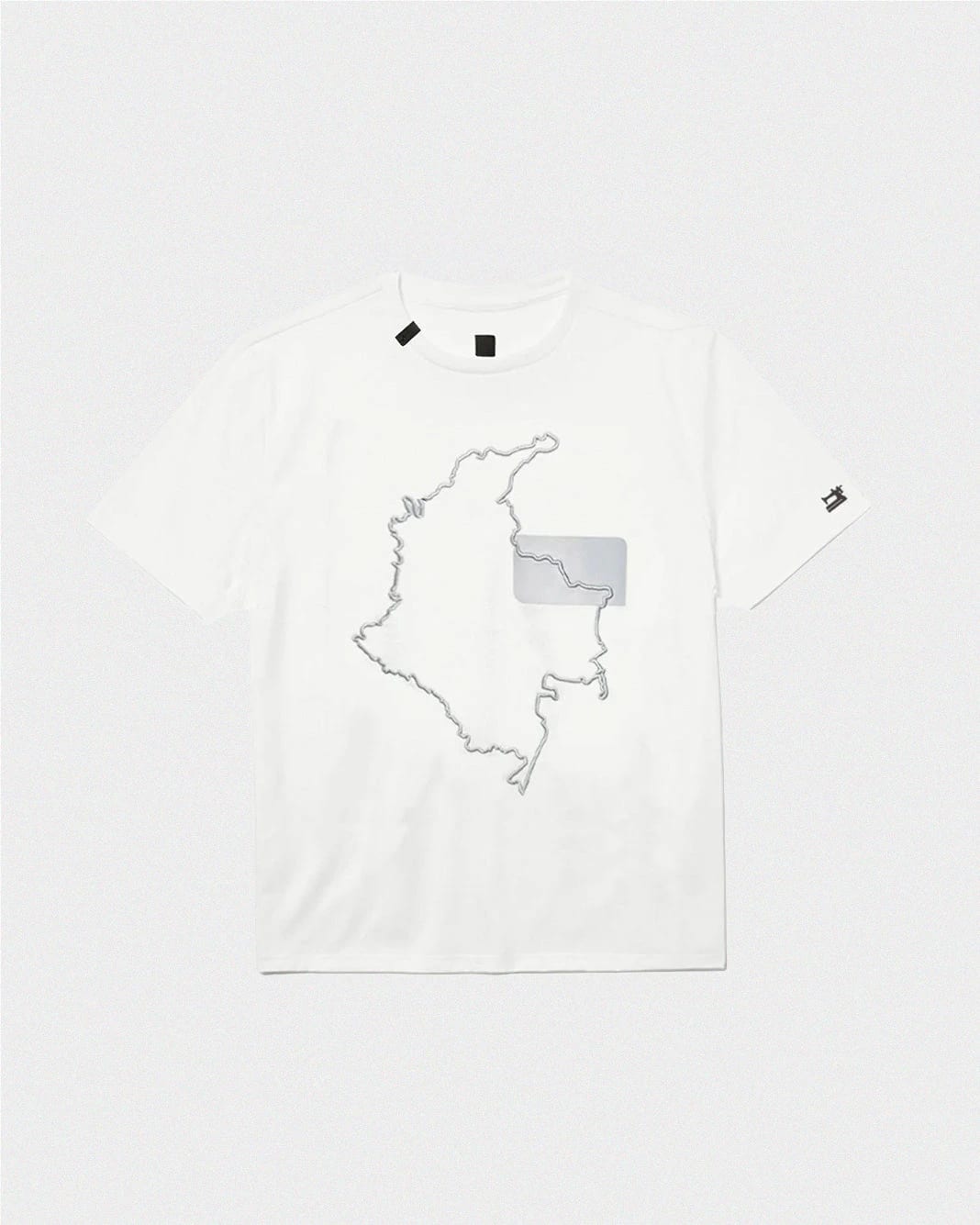CAMISETA MAPA DE COLOMBIA - imagen 1